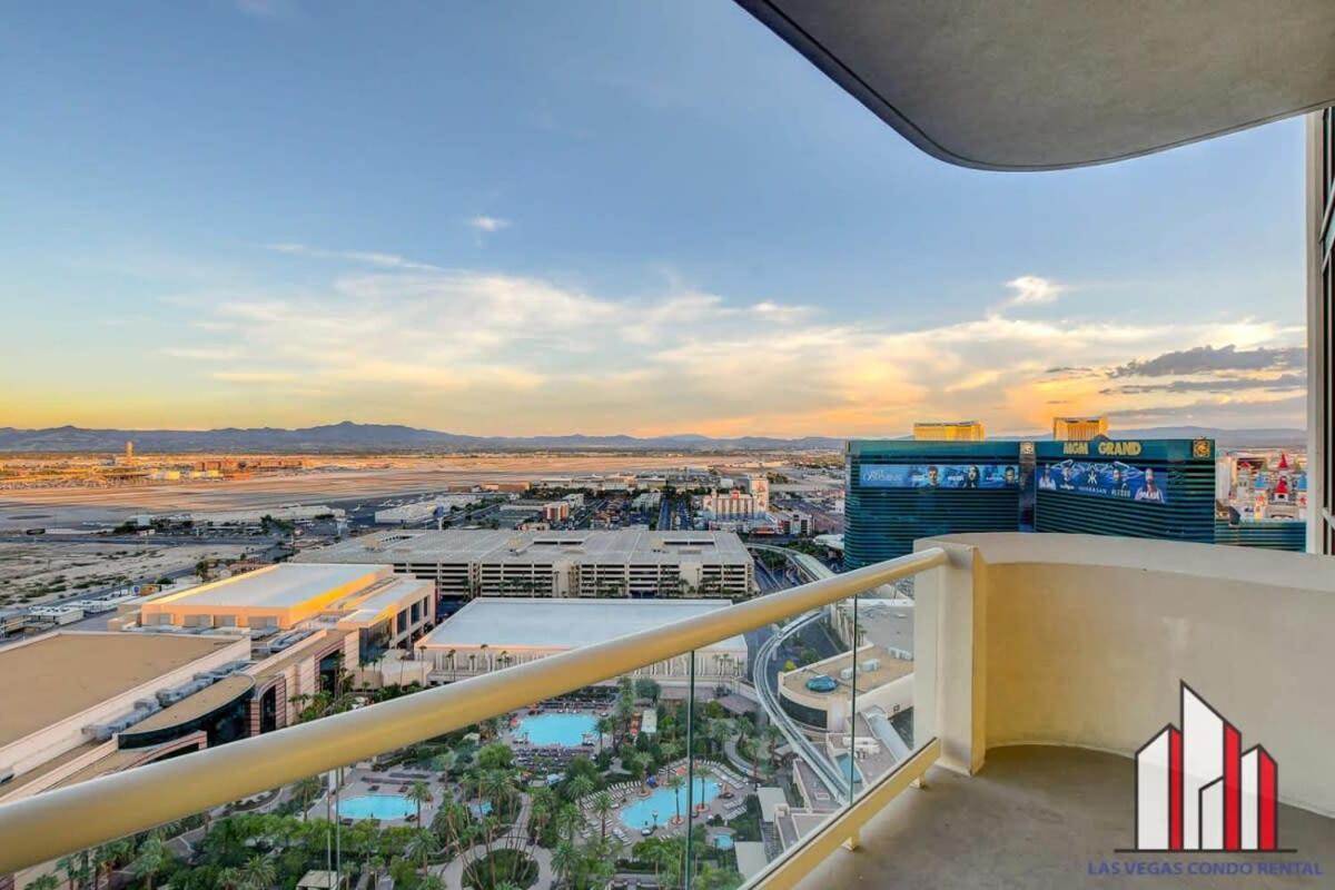 Mgm Signature-29-602 1Br 2Ba Balcony Jacuzzi Suite Las Vegas Bagian luar foto