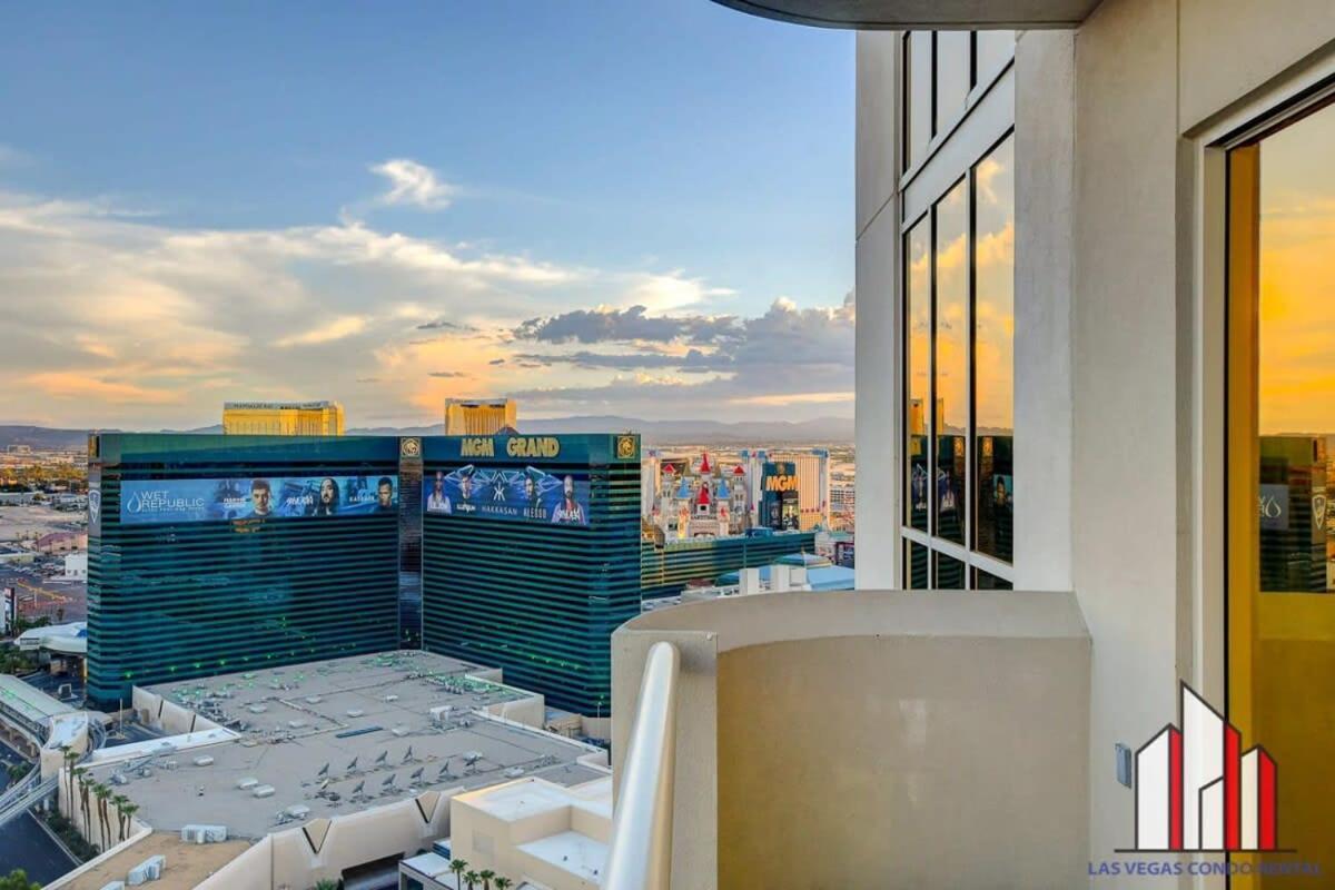 Mgm Signature-29-602 1Br 2Ba Balcony Jacuzzi Suite Las Vegas Bagian luar foto